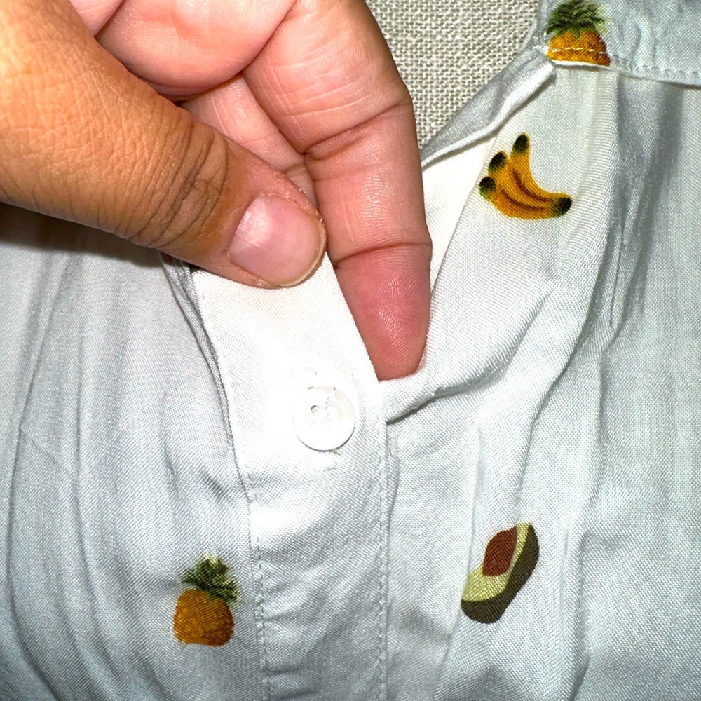 Fruit pattern button down - Picture 3 of 6